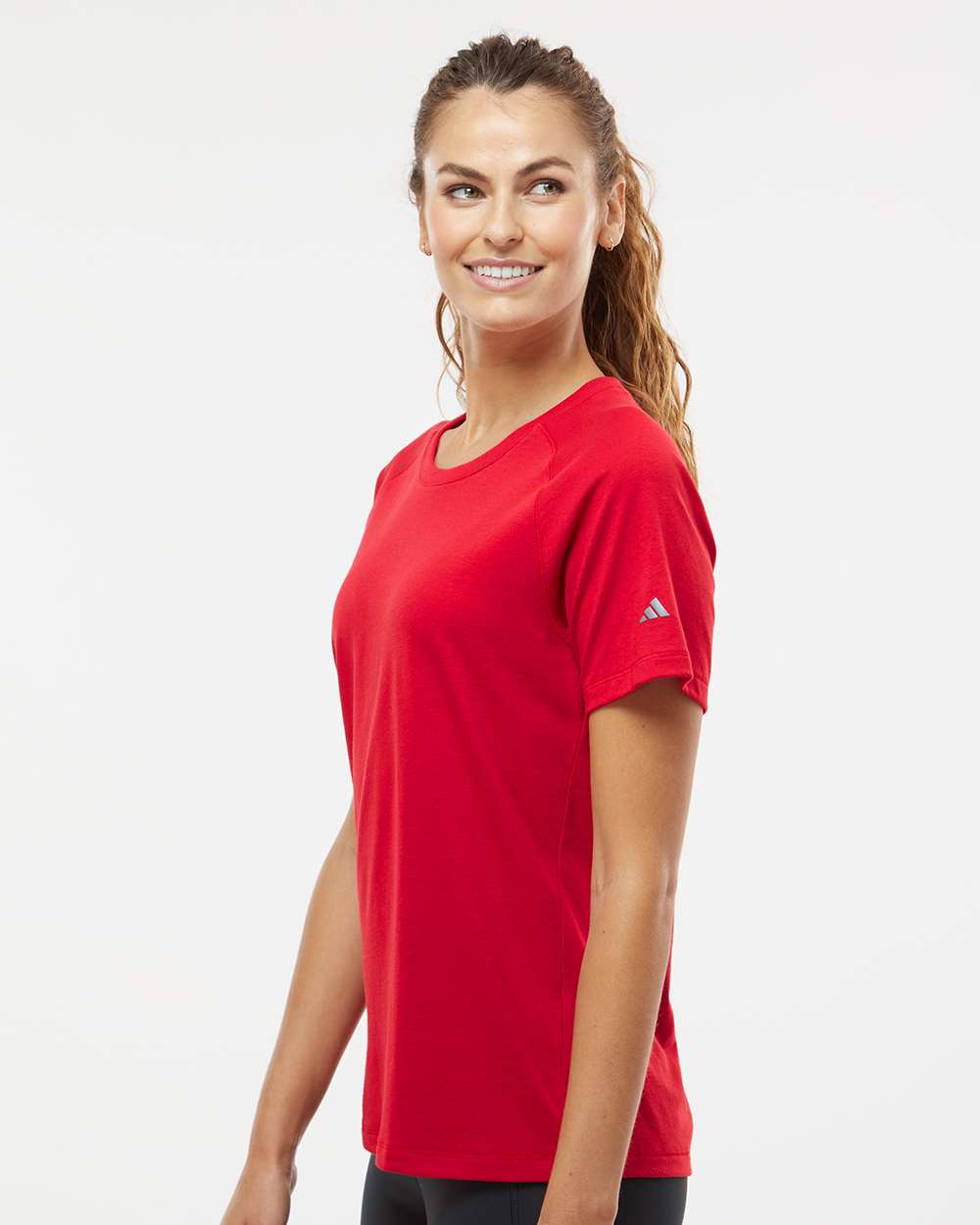 Adidas-A557-Women's Blended T-Shirt - Image 36