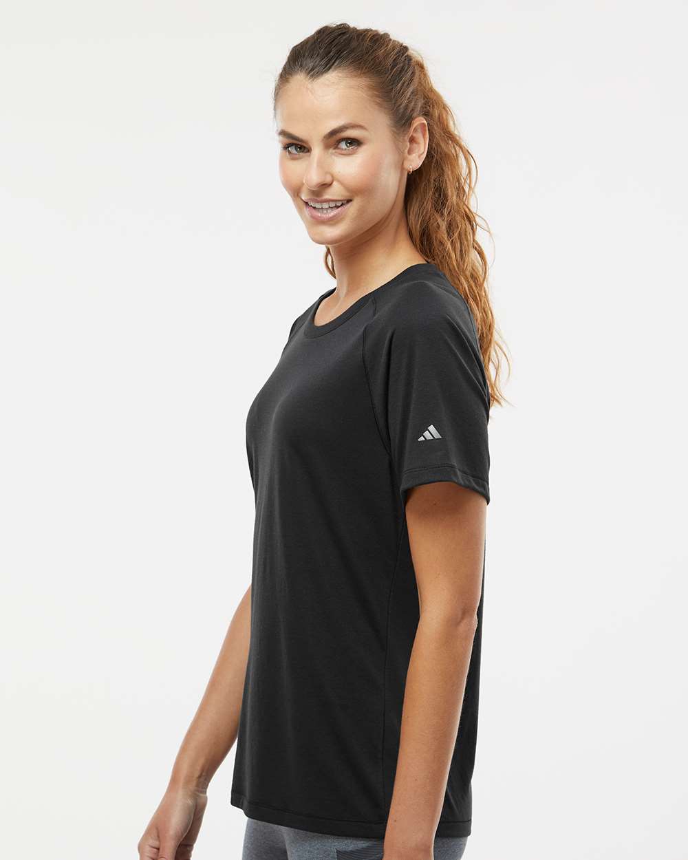 Adidas-A557-Women's Blended T-Shirt - Image 5