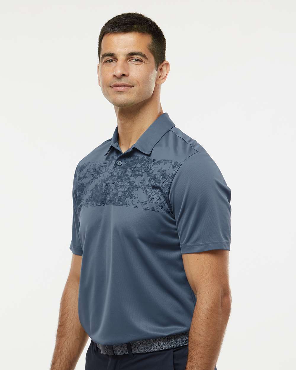 Adidas-A585-Camo Chest Print Polo - Image 18