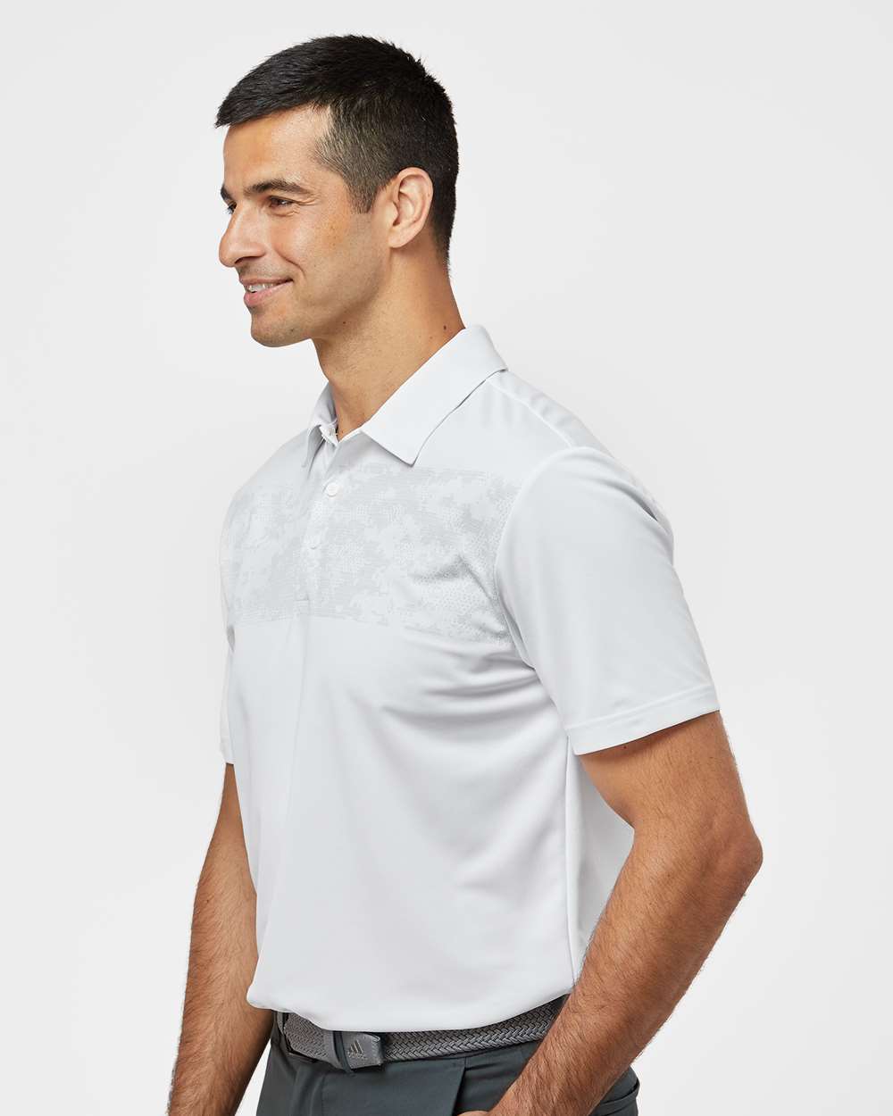 Adidas-A585-Camo Chest Print Polo - Image 24