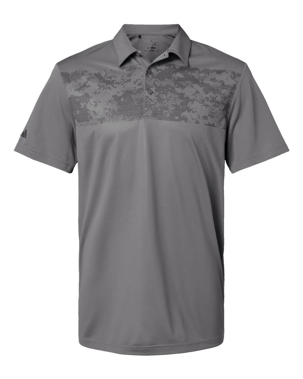 Adidas-A585-Camo Chest Print Polo - Image 8