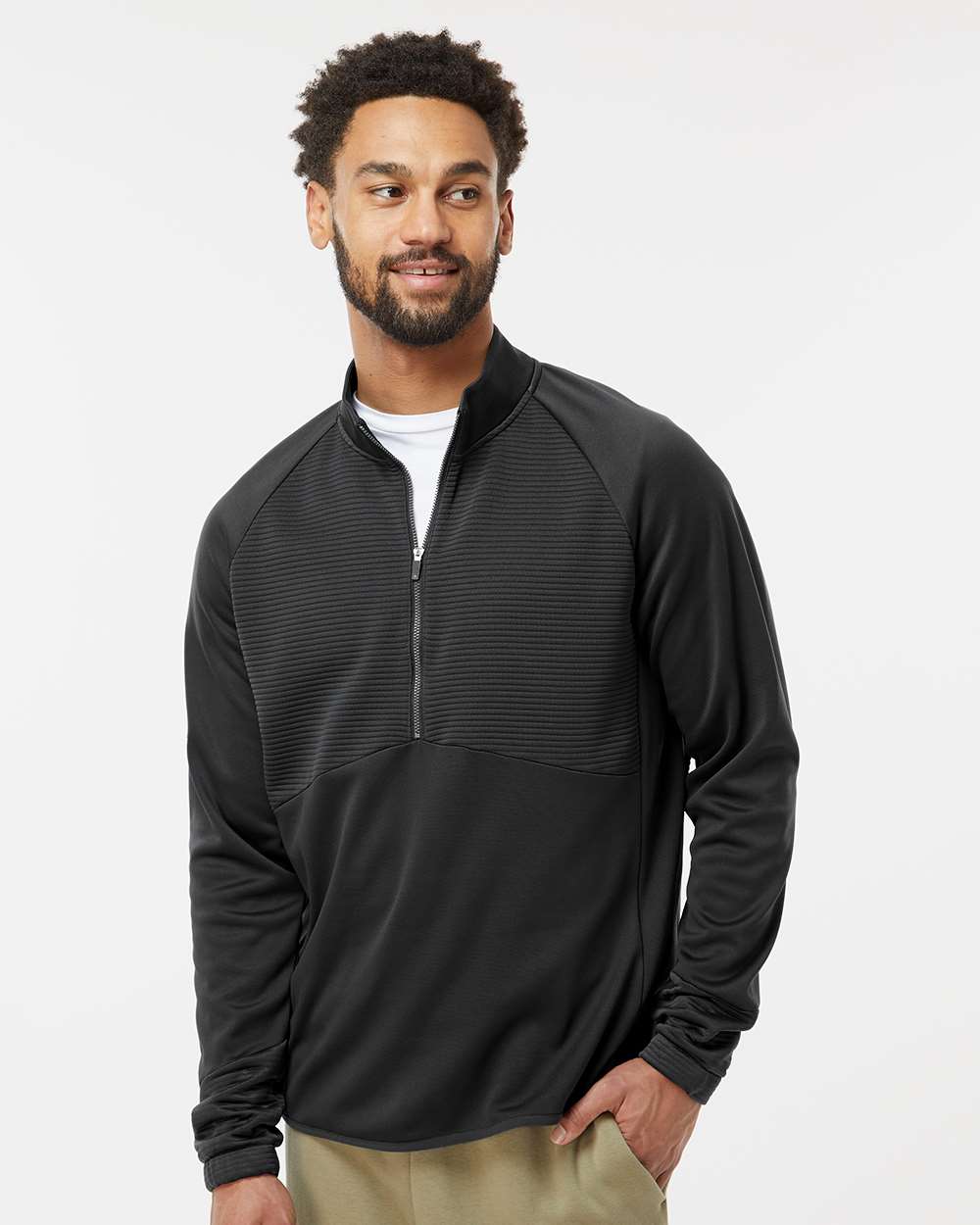 Adidas-A587-Quarter-Zip Pullover - Image 4