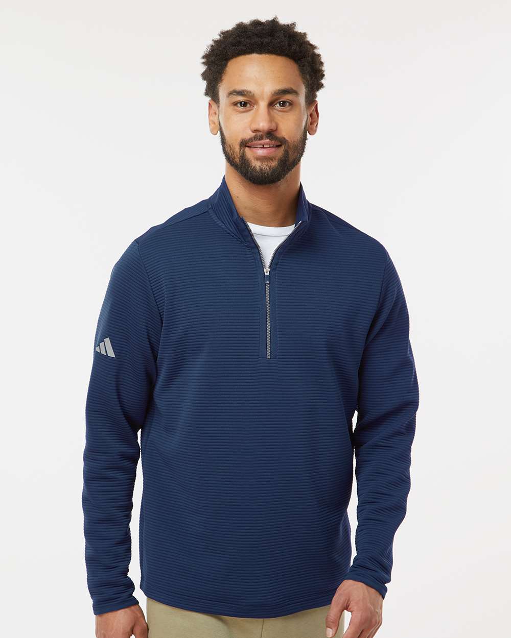 Adidas-A588-Spacer Quarter-Zip Pullover - Image 11