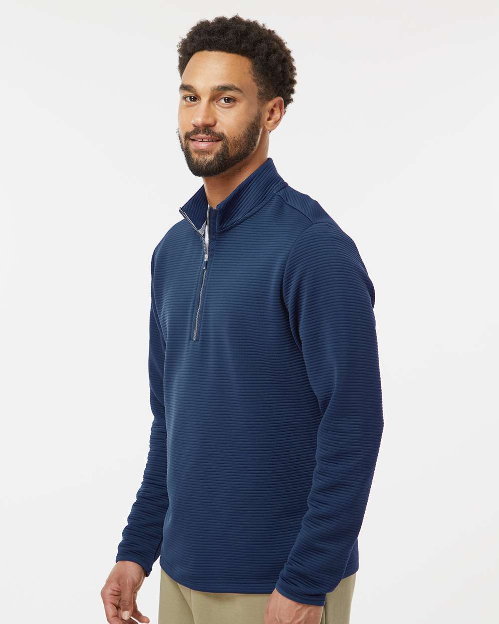 Adidas-A588-Spacer Quarter-Zip Pullover - Image 12