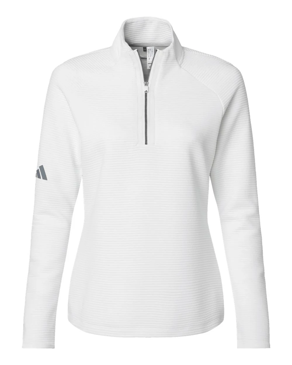 Adidas-A589-Women's Spacer Quarter-Zip Pullover - Image 14