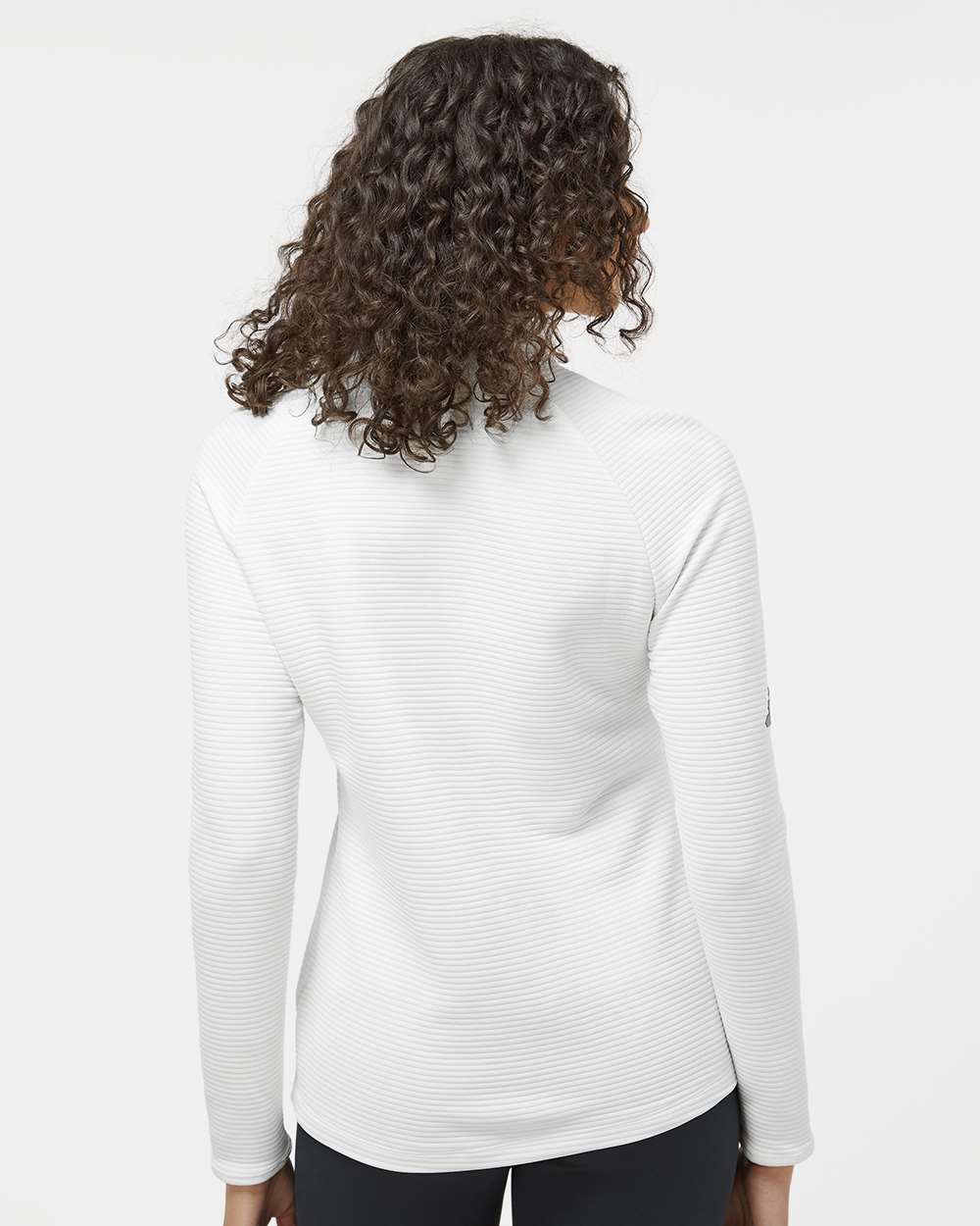 Adidas-A589-Women's Spacer Quarter-Zip Pullover - Image 19