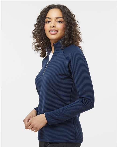 Adidas-A589-Women's Spacer Quarter-Zip Pullover - Image 32