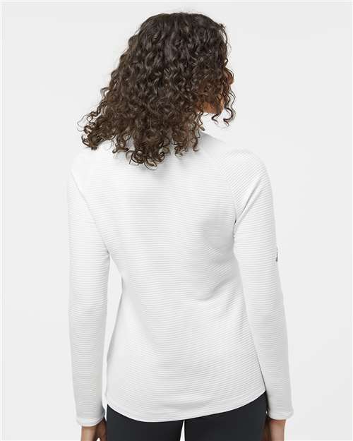 Adidas-A589-Women's Spacer Quarter-Zip Pullover - Image 36
