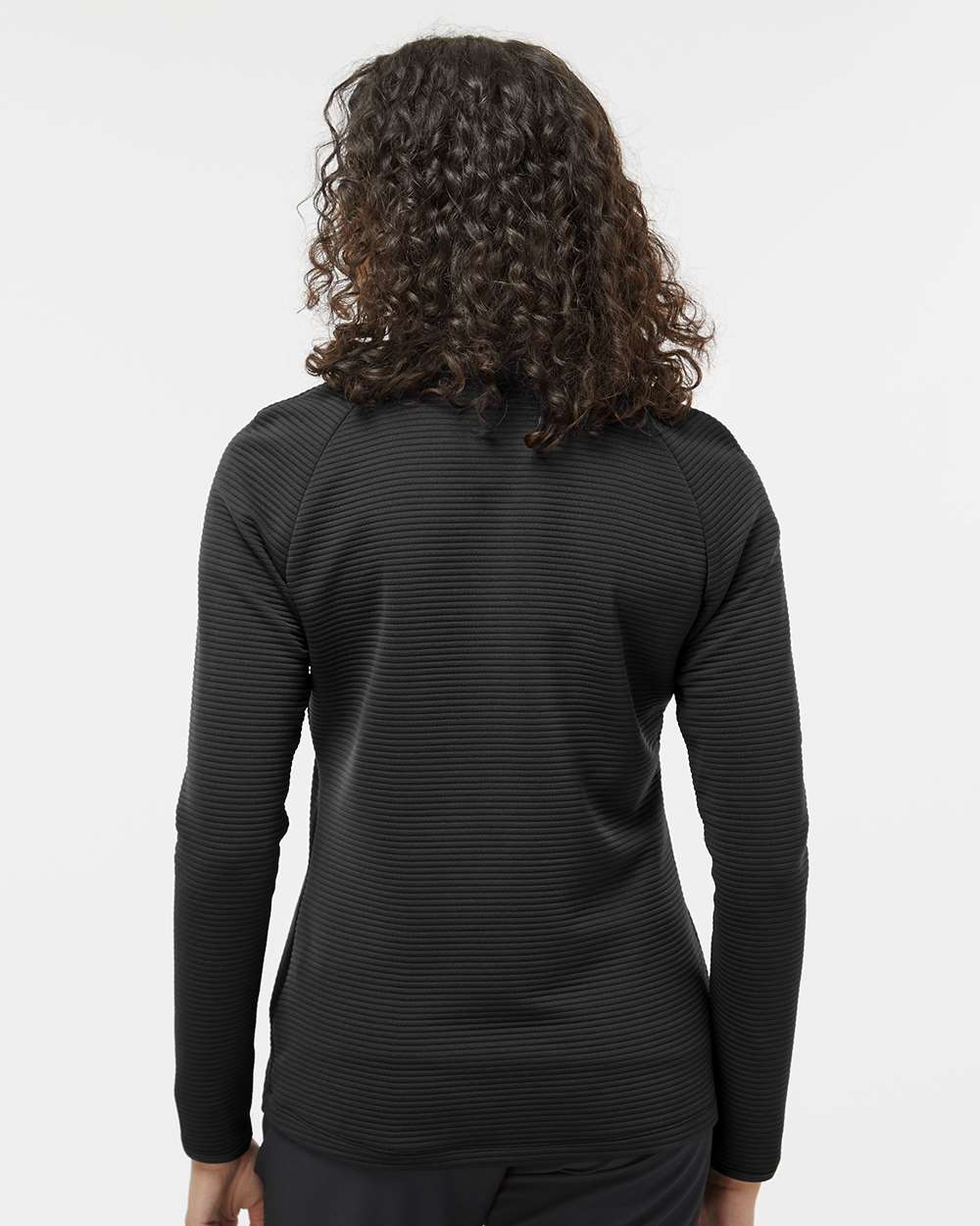 Adidas-A589-Women's Spacer Quarter-Zip Pullover - Image 6