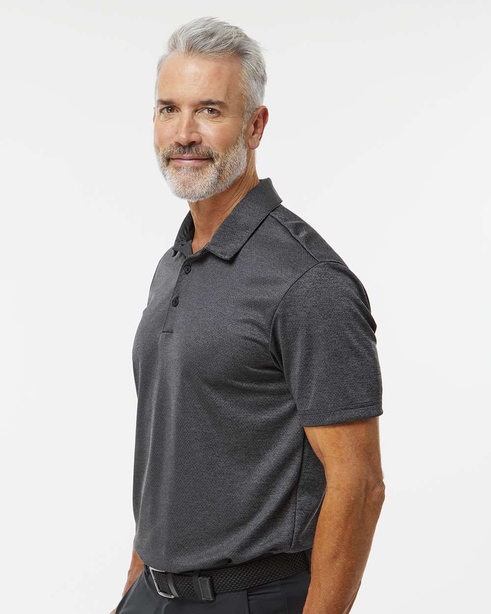 Adidas-A591-Space Dyed Polo - Image 5