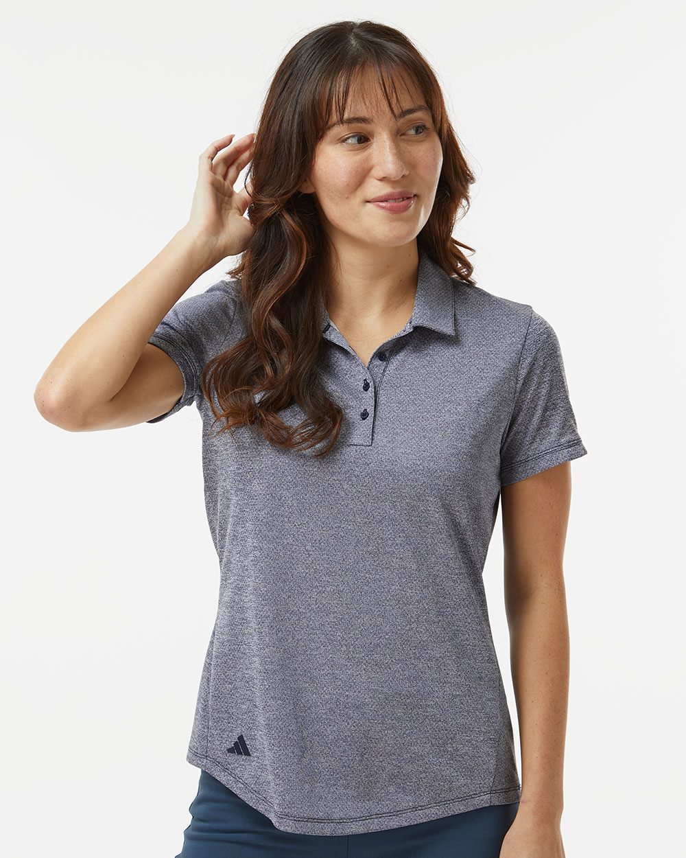 Adidas-A592-Women's Space Dyed Polo - Image 7