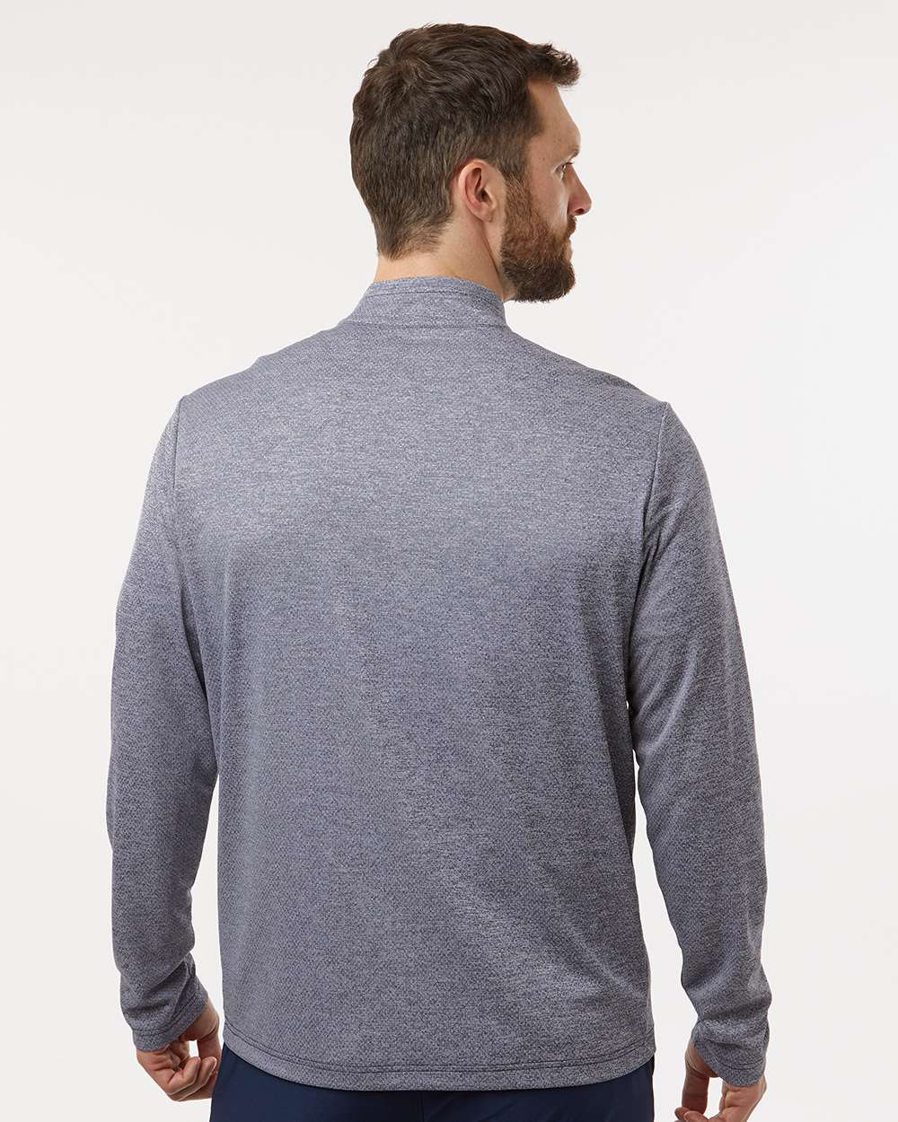 Adidas-A593-Space Dyed Quarter-Zip Pullover - Image 13