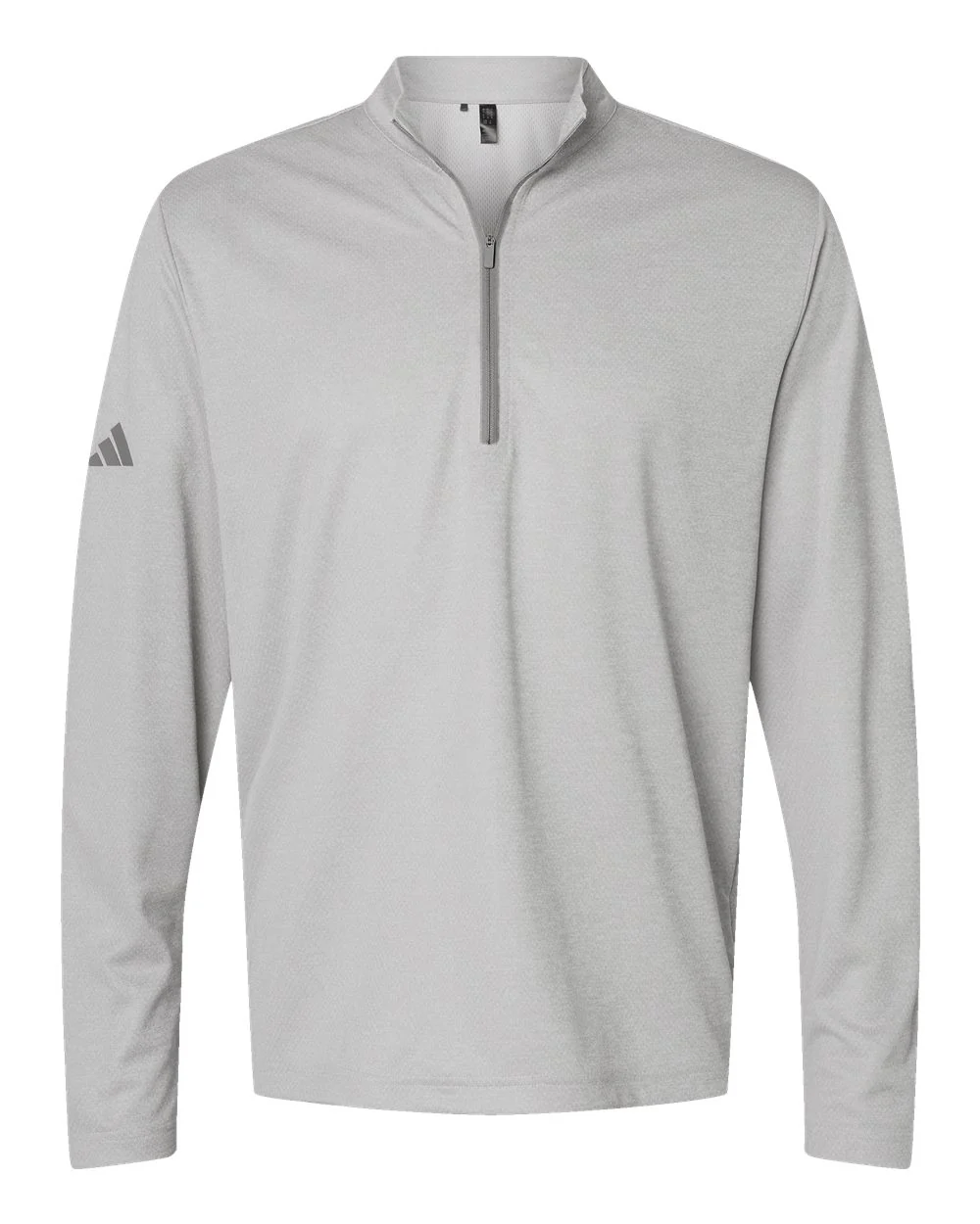 Adidas-A593-Space Dyed Quarter-Zip Pullover - Image 14