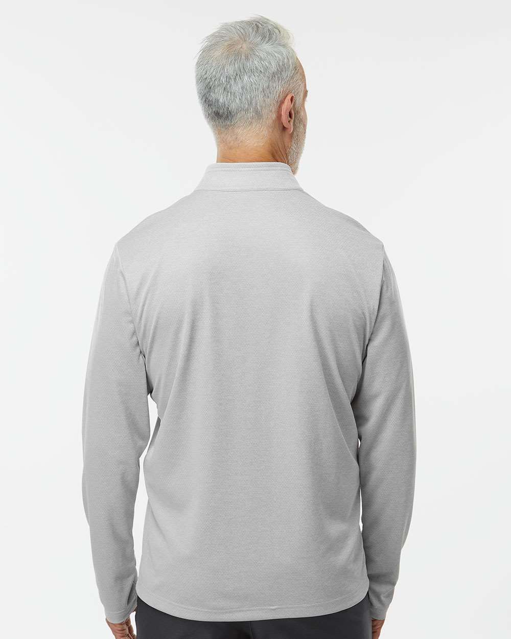 Adidas-A593-Space Dyed Quarter-Zip Pullover - Image 19