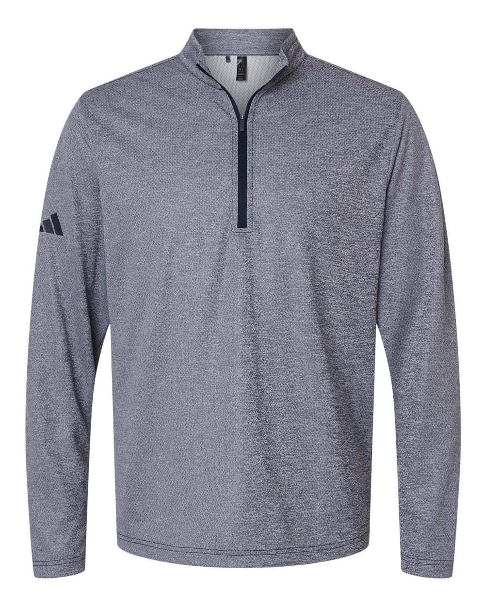 Adidas-A593-Space Dyed Quarter-Zip Pullover - Image 8