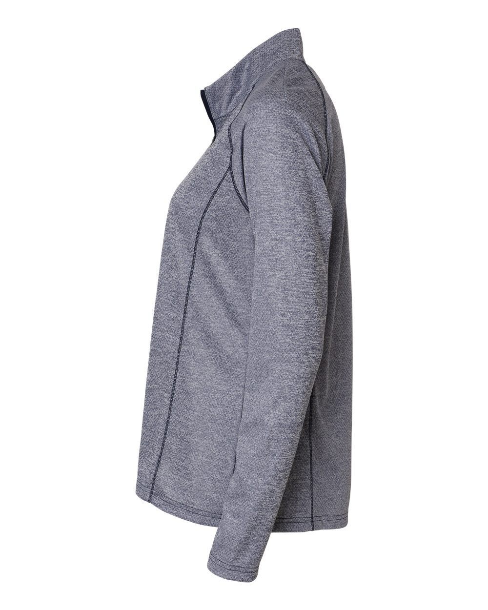 Adidas-A594-Women's Space Dyed Quarter-Zip Pullover - Image 10