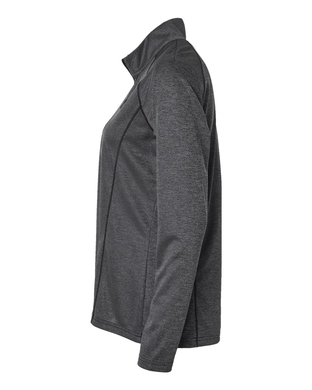 Adidas-A594-Women's Space Dyed Quarter-Zip Pullover - Image 3