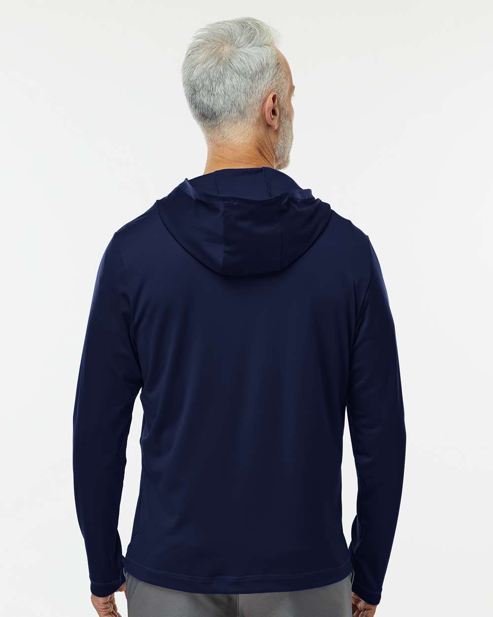 Adidas-A596-Lightweight Performance Quarter-Zip Hooded Pullover - Image 13