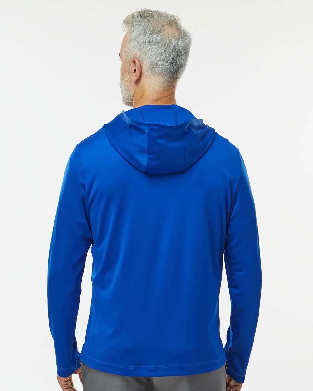 Adidas-A596-Lightweight Performance Quarter-Zip Hooded Pullover - Image 19