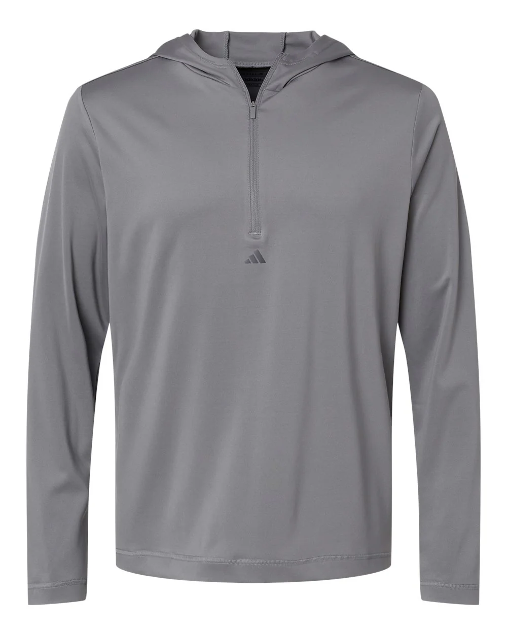 Adidas-A596-Lightweight Performance Quarter-Zip Hooded Pullover - Image 20