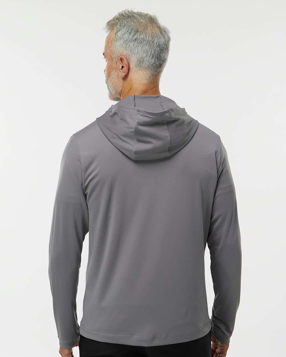 Adidas-A596-Lightweight Performance Quarter-Zip Hooded Pullover - Image 25