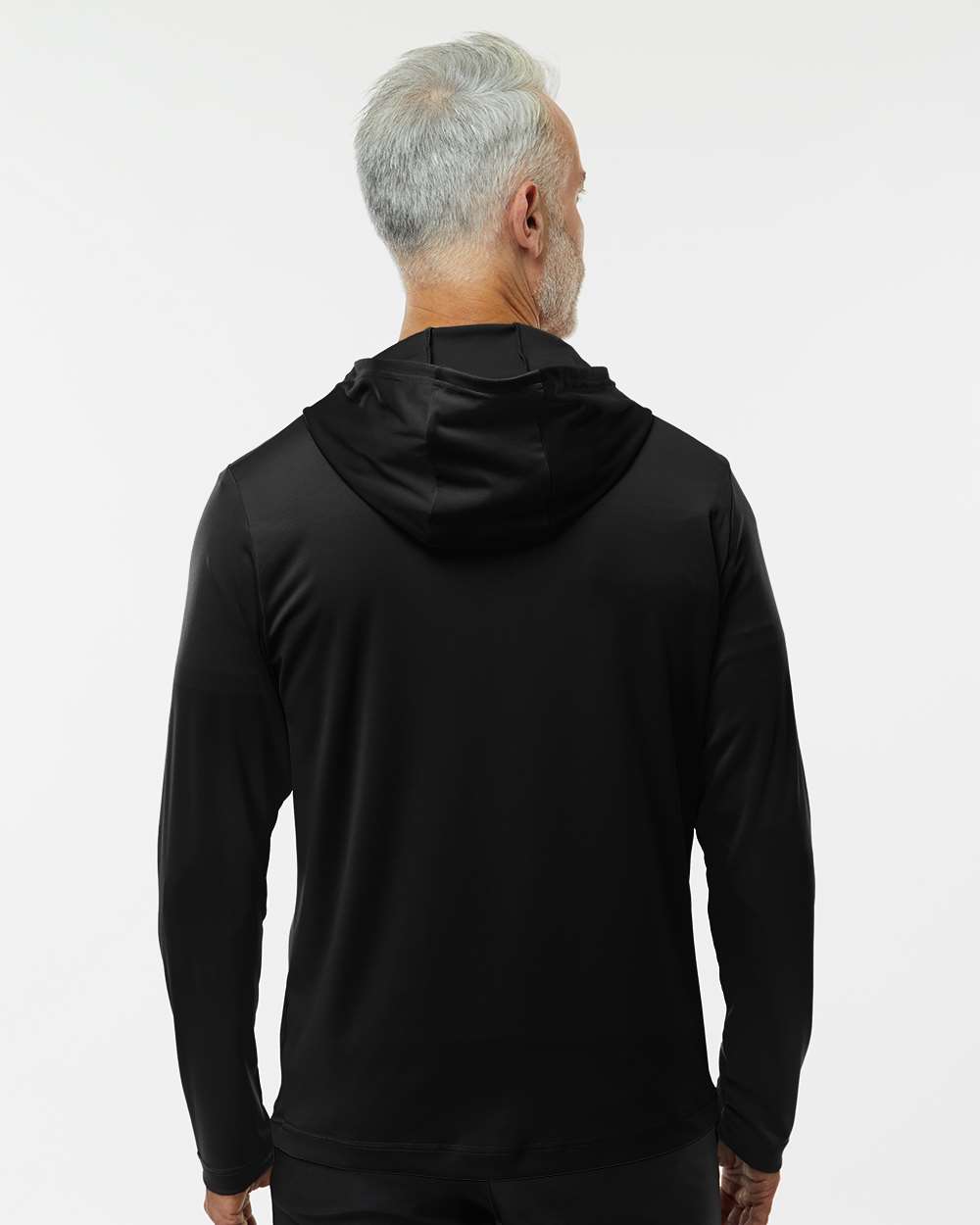 Adidas-A596-Lightweight Performance Quarter-Zip Hooded Pullover - Image 6