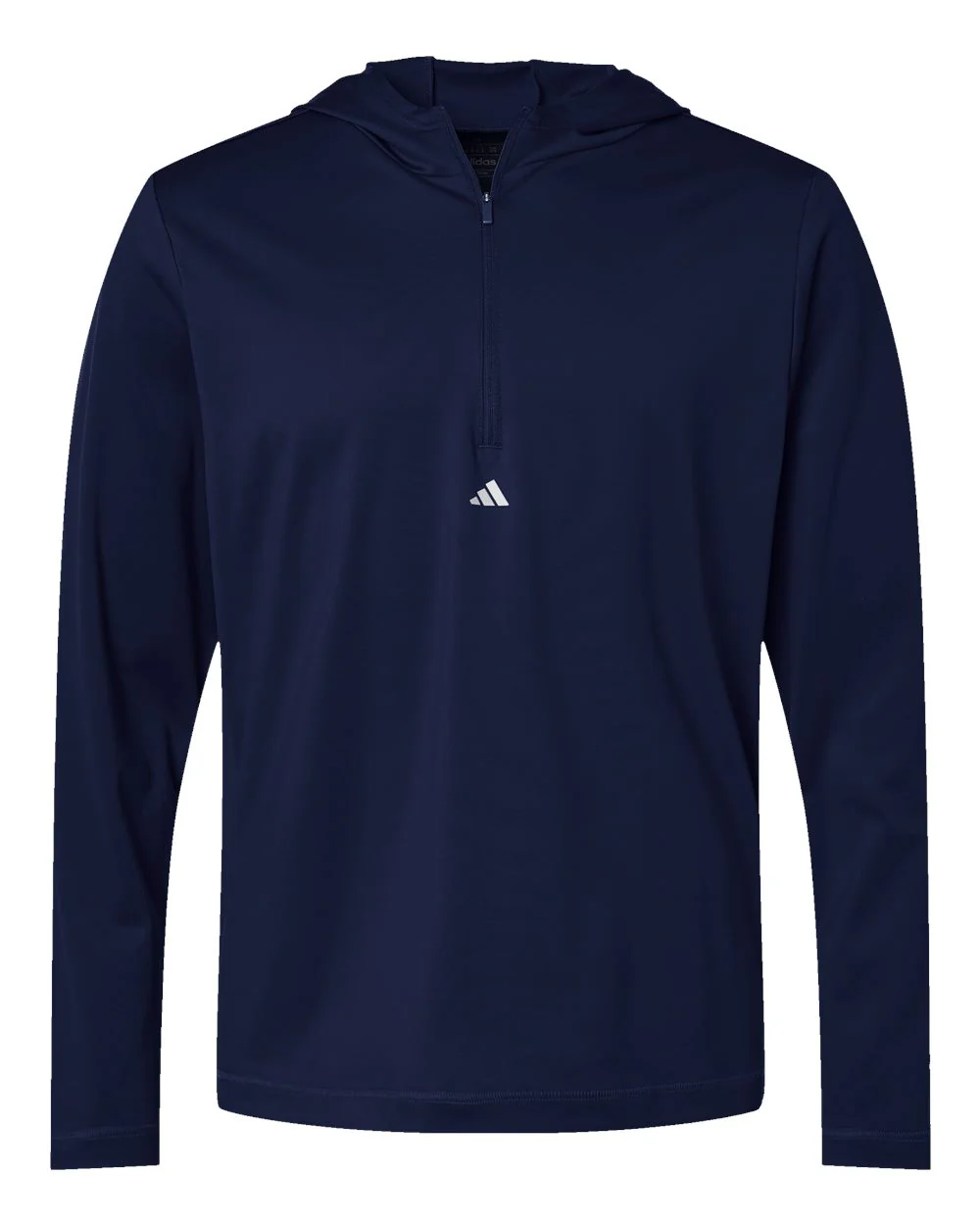 Adidas-A596-Lightweight Performance Quarter-Zip Hooded Pullover - Image 8