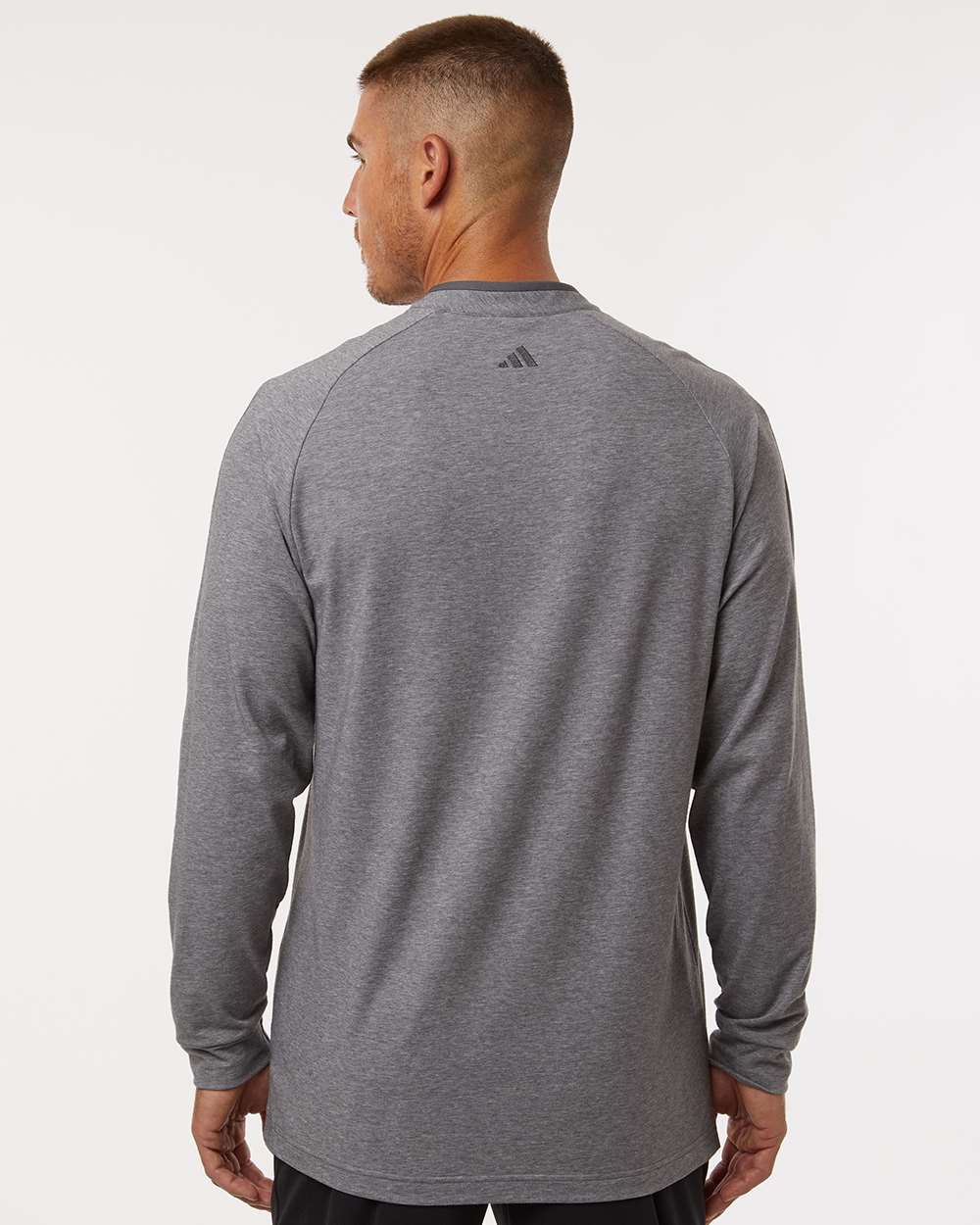 Adidas-A597-Henley Long Sleeve Tee - Image 18
