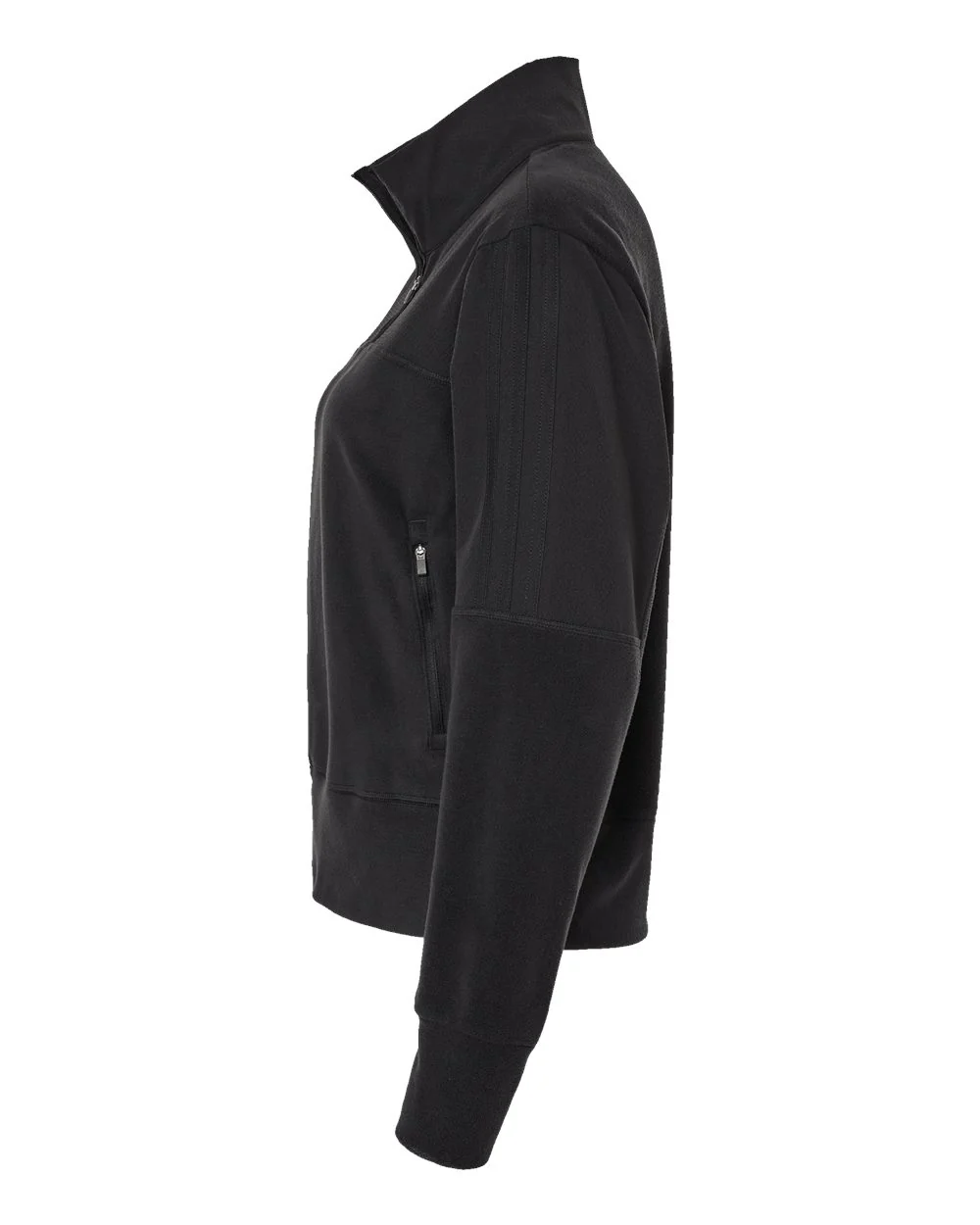 Adidas-A601-Women's Fleece Quarter-Zip Pullover - Image 10