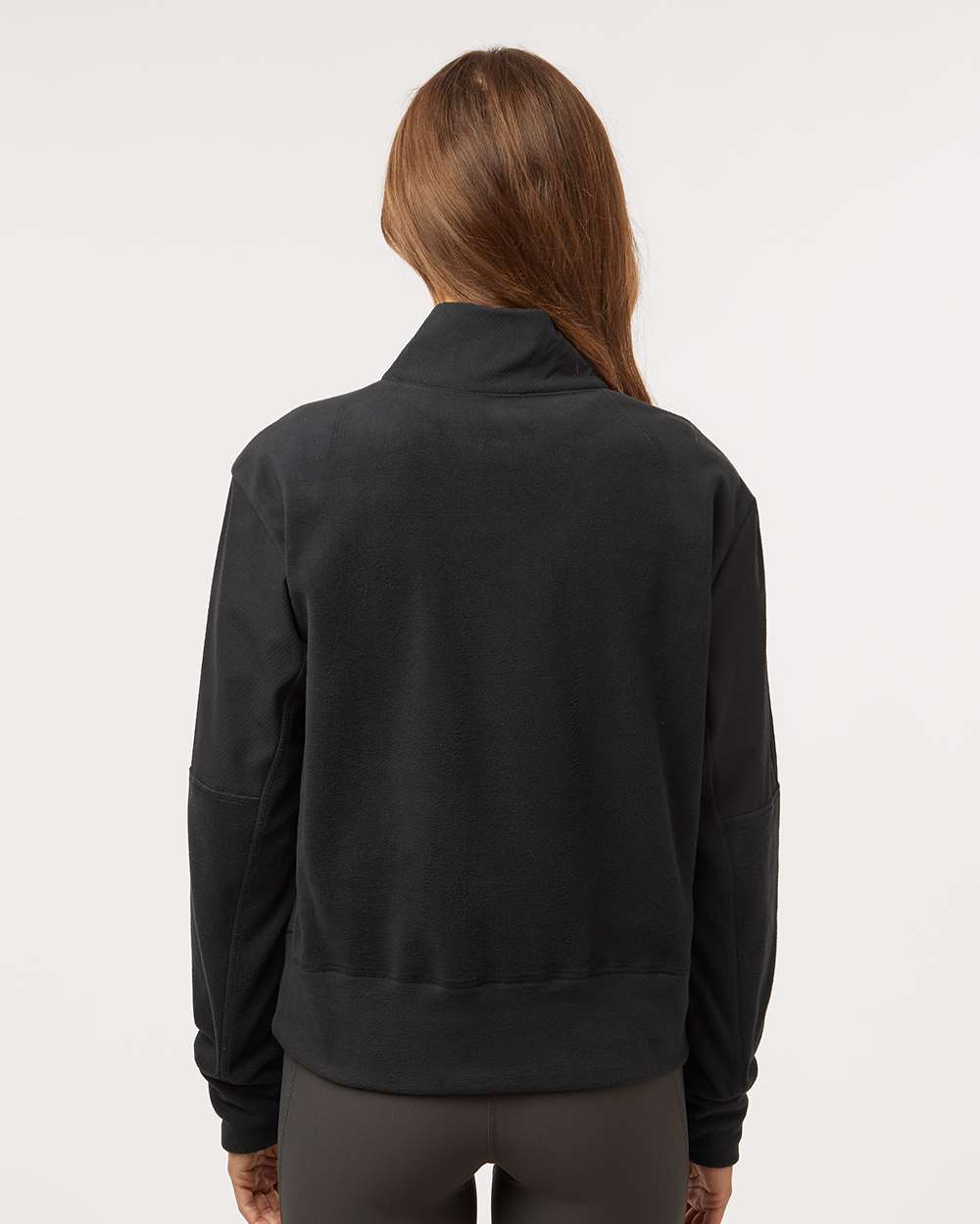 Adidas-A601-Women's Fleece Quarter-Zip Pullover - Image 13
