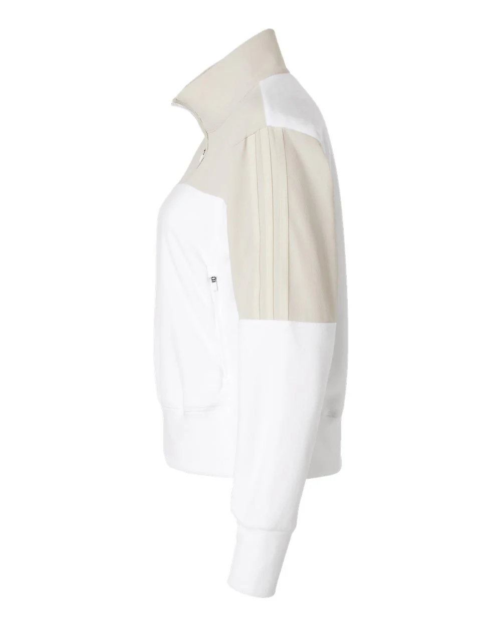 Adidas-A601-Women's Fleece Quarter-Zip Pullover - Image 3