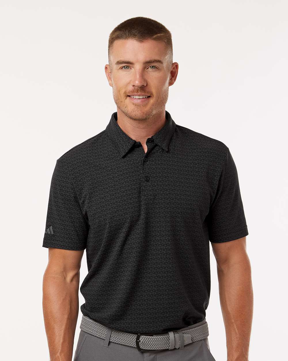 Adidas-A702-Printed Blend Polo - Image 4