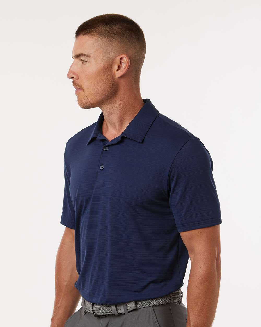 Adidas-A704-Textured Stripe Polo - Image 24