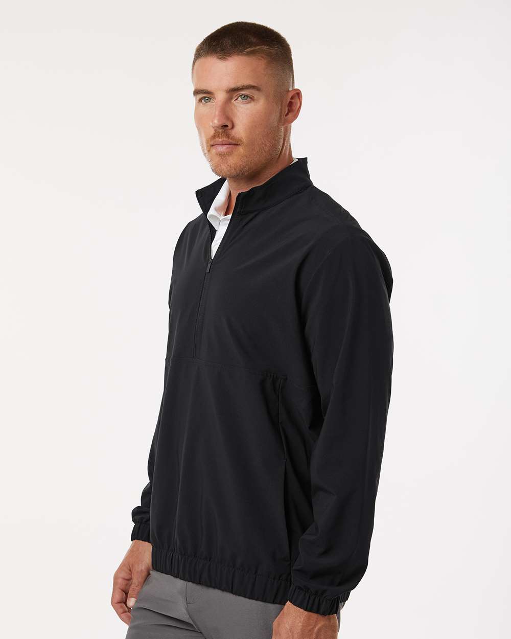 Adidas-A705-Woven Half-Zip Pullover - Image 5