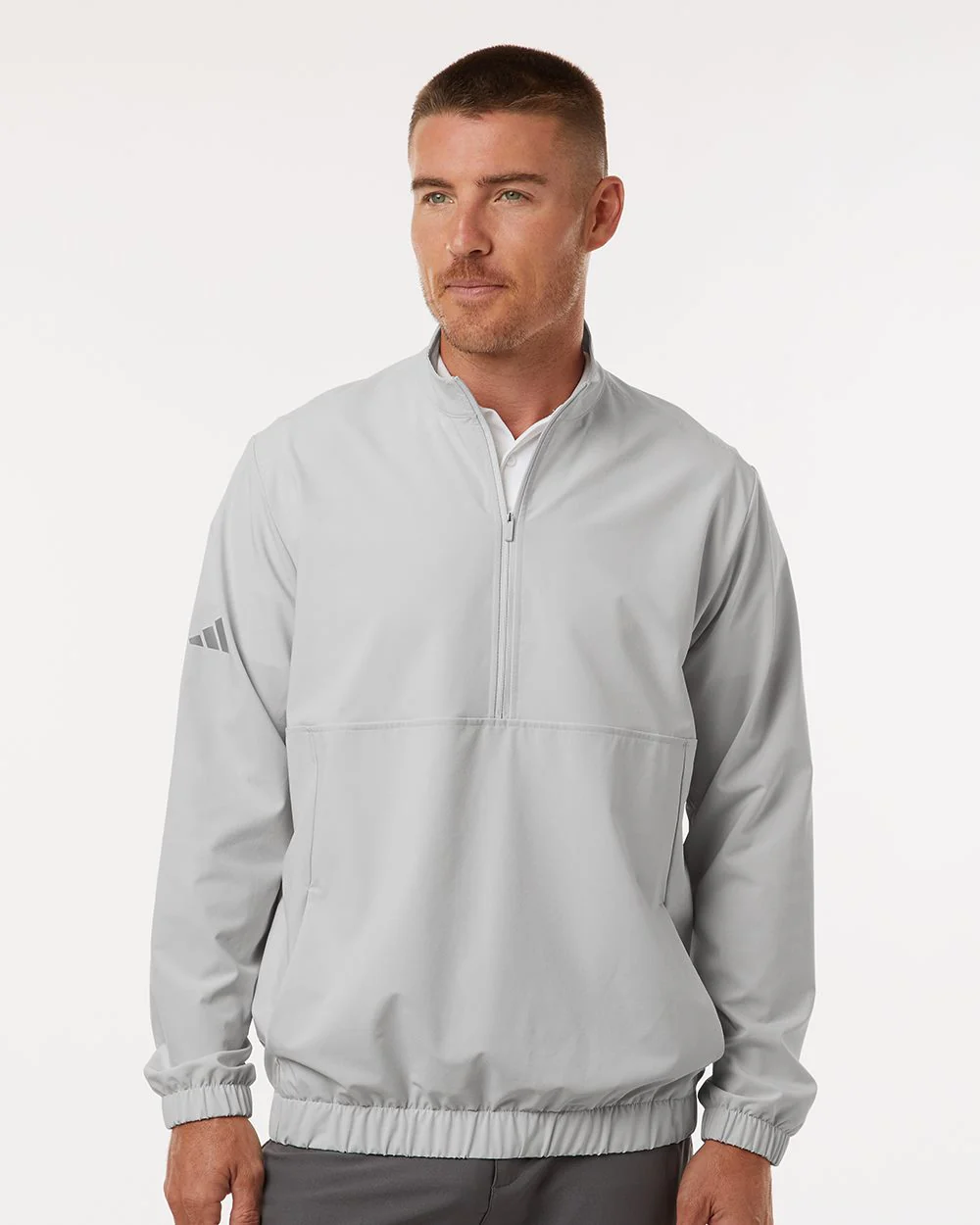 Adidas-A705-Woven Half-Zip Pullover - Image 7