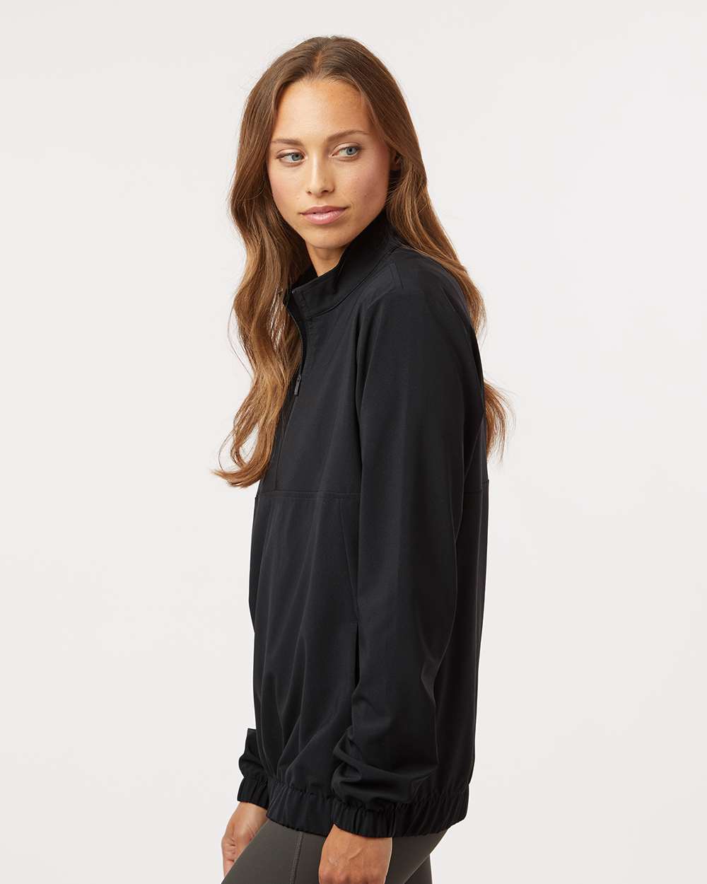 Adidas-A706-Women's Woven Half-Zip Pullover - Image 5