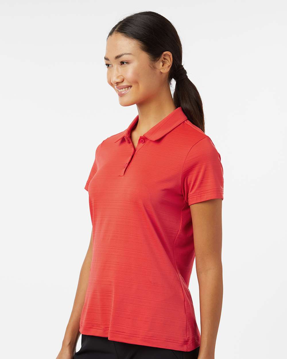 Adidas-A707-Women's Textured Stripe Polo - Image 12