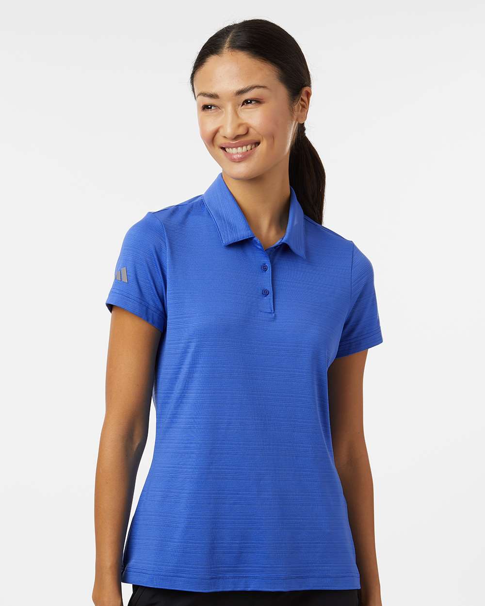 Adidas-A707-Women's Textured Stripe Polo - Image 17