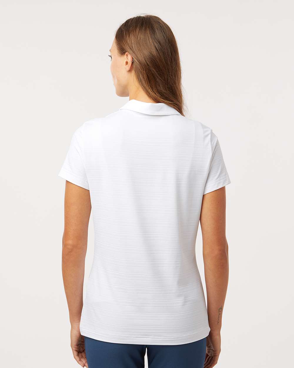 Adidas-A707-Women's Textured Stripe Polo - Image 31