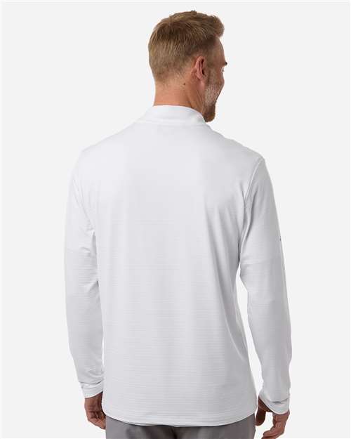 Adidas-A708-Men's Textured Stripe Quarter-Zip Pullover - Image 13