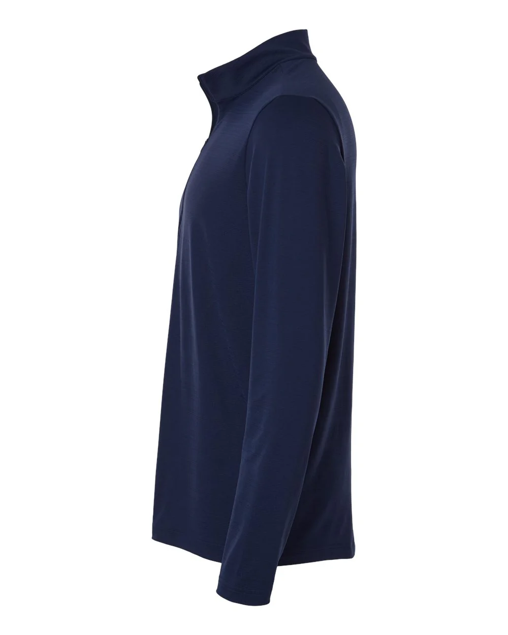 Adidas-A708-Men's Textured Stripe Quarter-Zip Pullover - Image 17