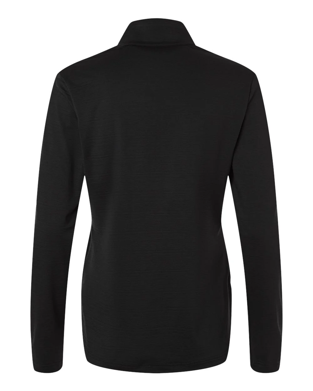 Adidas-A709-Women's Textured Stripe Quarter-Zip Pullover - Image 14