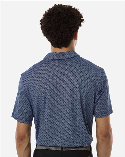 Adidas-A716-Men's 4-Way Stretch Printed Polo - Image 10