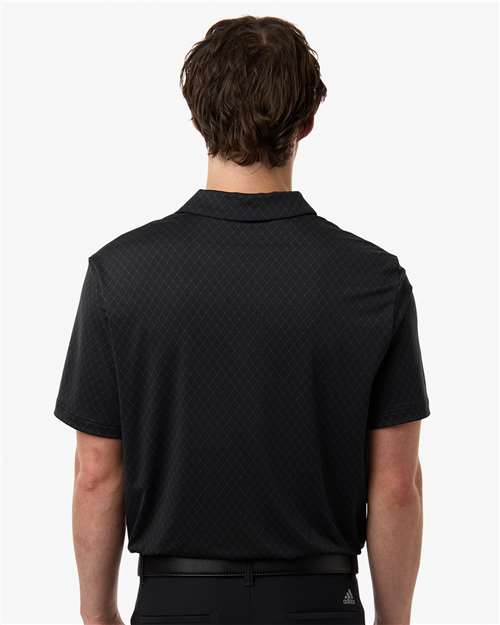 Adidas-A716-Men's 4-Way Stretch Printed Polo - Image 7