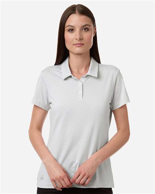 Adidas-A717-Women's 4-Way Stretch Printed Polo - Image 10