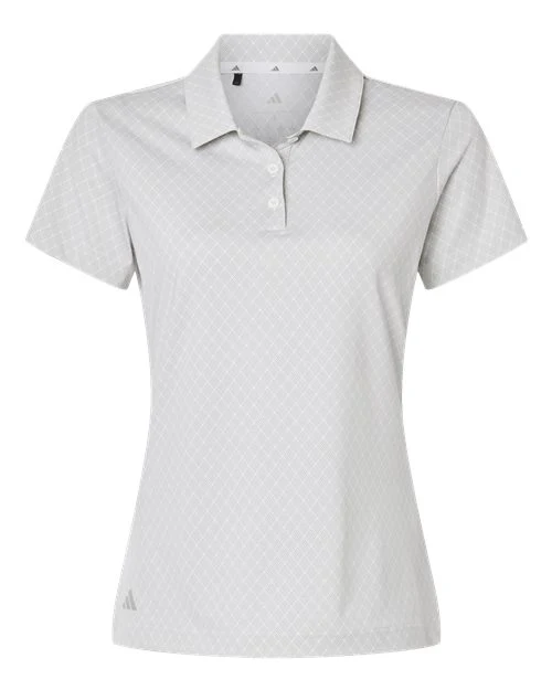 Adidas-A717-Women's 4-Way Stretch Printed Polo - Image 3