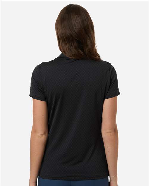 Adidas-A717-Women's 4-Way Stretch Printed Polo - Image 6