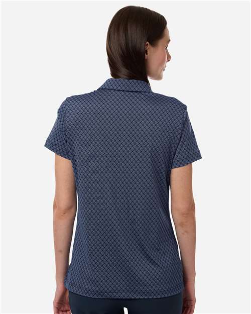 Adidas-A717-Women's 4-Way Stretch Printed Polo - Image 9