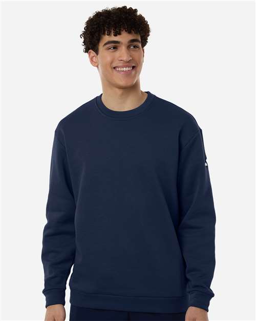 Adidas-AT200-Men's Fleece Crewneck Sweatshirt - Image 7