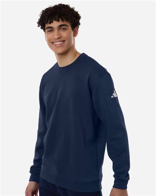 Adidas-AT200-Men's Fleece Crewneck Sweatshirt - Image 8